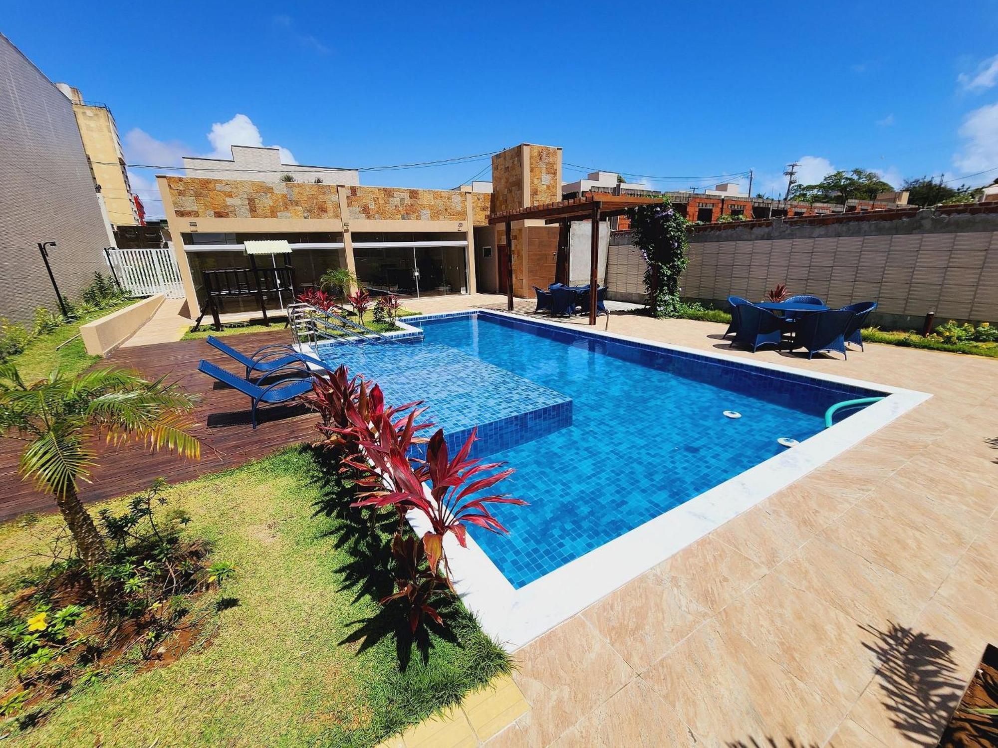 Jpn18 - Duplex Em Condominio Fechado Prox. A Praia Natal Exterior foto